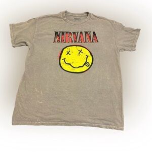 Nirvana Band Graphic Tee